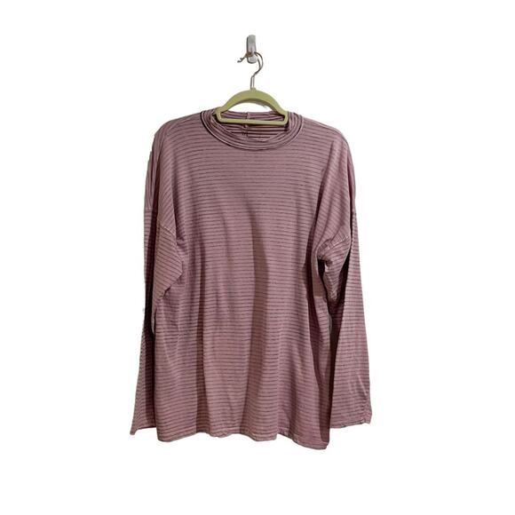 Free People Orchid Be Free Striped Tunic Sz S - Picture 2 of 16